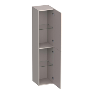 BRAUER Trust badkamerkast - 160x35x35cm - excl. opbouwgrepen met 2 deuren links- of rechtsdraaiend mat zand