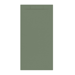 Allibert Luna douchebak Mat Eucal. Groen-160x80x2.9cm