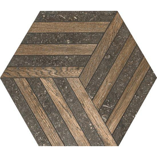 SAMPLE Douglas Jones Elemental Vloer- en wandtegel hexagon 40x46cm 10mm porcellanato Desir