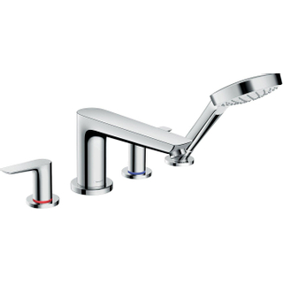 Hansgrohe Talis e ensemble de garniture 4 trous combinaison bord de baignoire chrome