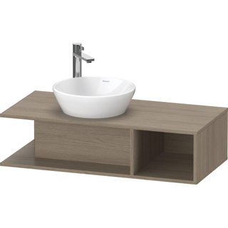 Duravit D-neo Meuble sous vasque 100x48x26cm sans tiroirs Chêne (terra) mat