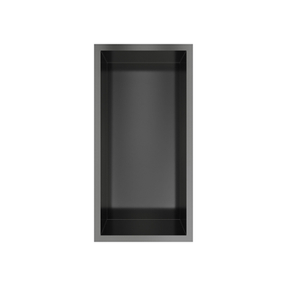 Hotbath &MORE Inbouwbox of inbouwnis - 30x15x10 - Geborsteld gunmetal PVD