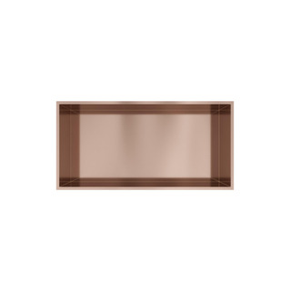 Hotbath &MORE Inbouwbox of inbouwnis - 30x60x10 - Geborsteld koper PVD