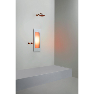 Sunshower Round One Infra-rouge encastrable 95x33cm white (blanc)