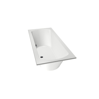 Xenz Lagoon Baignoire Duo - 170x75x53 - évacuation centrale - acrylique - blanc