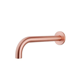 Wiesbaden Caral Bec de baignoire rond 25 cm 1/2'' cuivre brossé