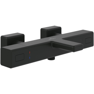 Villeroy & Boch Universal Robinetterie Robinet de baignoire - thermostatique - noir mat