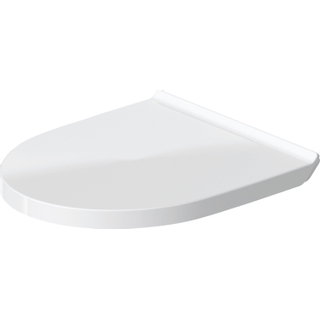 Duravit durastyle basic abattant de toilette 37.3x43x4.3cm avec fermeture douce plastique blanc brillant seconde choix