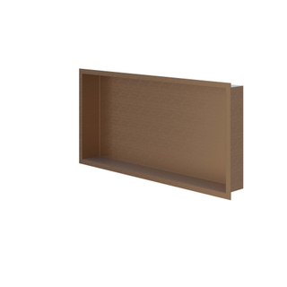 IVY Inbouwnis - 60x30x7.5cm - Geborsteld mat koper PVD