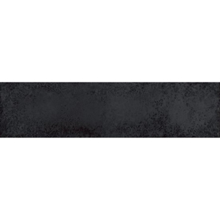 Viva Metal bric carreau de mur 6x24cm 9.5mm noir brillant