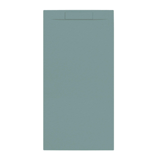 Allibert Luna douchebak Mat Groen Korstmos 160x80x2.9 cm