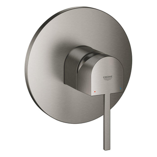 Grohe Plus Inbouwthermostaat - 1 knop - zonder omstel - brushed hard graphite