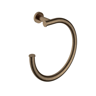 Hotbath Cobber handdoekring verouderd messing SHOWROOMMODEL