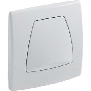 Geberit Twinline plaque de commande - pneumatique - réglage UR - blanc alpin