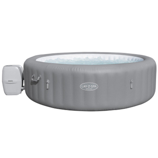 Bestway Lay-Z-Spa 236x71cm Grenada Airjet Rond Gris