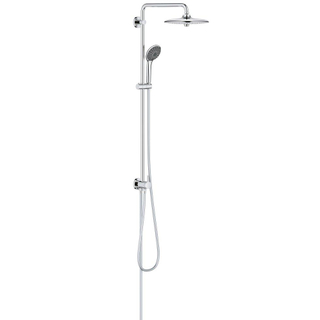 GROHE Vitalio joy colonne de douche avec inverseur avec douche de tête 3 positions et douche à main 3 positions + flexible de douche 175cm chromé