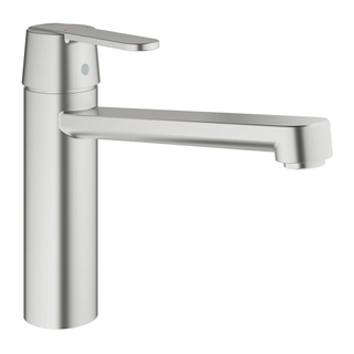 GROHE Get Robinet de cuisine bec medium Super steel