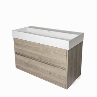 Saniclass Nexxt meuble sous lavabo Legno Calore 100cm avec lavabo Legend