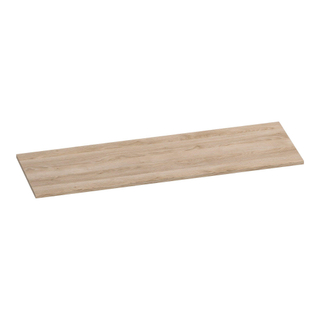 Brauer Ocean Slim Plan sous vasque - 139.4x46x1.8cm - Legno Calore mat