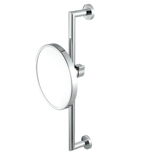 Geesa Serie 1000 Miroir de rasage sur barre 19cm grossissant x3 chrome