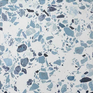 Baerwolf flakes carreau de mur 18,5x18,5cm 8 avec bleu mat