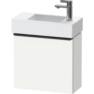 Duravit D-Neo wastafelonderkast 48.4x44x22.2cm Linksdraaiend 1 deur wit Mat