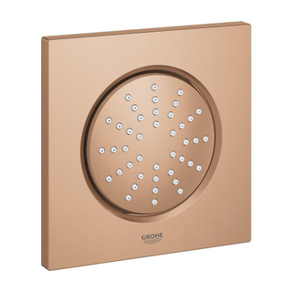 GROHE Rainshower F5 Douche latérale 1 jet 12.7x12.7cm robinet à encastrer inclusif Warm sunset brossé (cuivre)