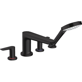 Hansgrohe Talis E corps de finition pour robinet de baignoire 4 trous pour corps encastré 13244180 noir mat