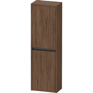 Duravit ketho.2 armoire mi-hauteur 40x24x132cm 2 portes à gauche panneau d'aggloméré noyer (foncé) matt