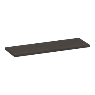 BRAUER Ocean Medium plan sous vasque - 140x46x4cm - Bois Anthracite