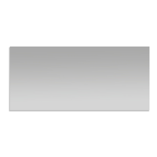 FugaFlow Eccelente Arredo Miroir - 160x70cm - sans éclairage - à poser horizontalement et verticalement - sans cuivre