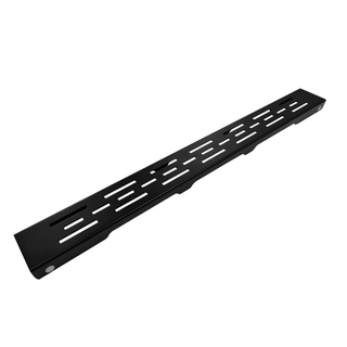 Saniclass Grille pour caniveau de douche 160cm Noir mat