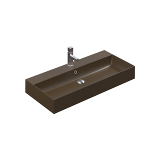 Thebalux wastafel model Cube 1x kom 1x kraangat