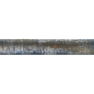 Cifre Cerámica Moldura Colonial Nature brillant 5x30 Carreau mural brillant marron