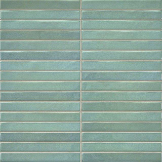SAMPLE La Platera Cerámica Kromo Keramische wandtegel - 35x35cm - 9.2mm - Groen