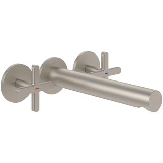 Villeroy & Boch Loop & Friends ensemble de robinet à 3 trous - Nickel brossé mat (inox)