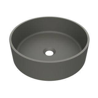 Arcqua Case vasque à poser ronde 40 béton mat