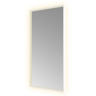 Hotbath &MORE Spiegel direct en indirect LED color changing spiegelverwarming met afstandsbediening Mat wit