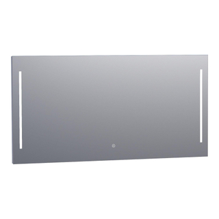 Saniclass spiegel Deline - 140x70cm - verlichting - aluminium
