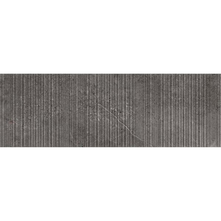 ÉCHANTILLON Carrelage Décor Apolo Pierre Âge 30x90cm 11.7mm rectifié Anthracite