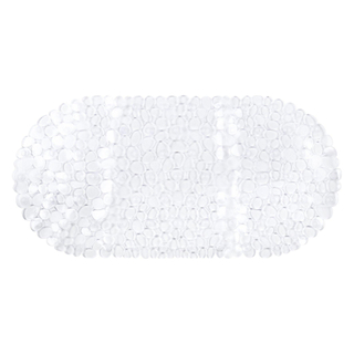Differnz Lapis Tapis de bain antidérapant 70x35cm Transparent