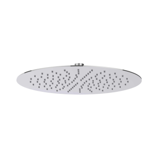 IVY Douche principale - slim - 30cm - buses anti-calcaire - Eco-air - Chrome