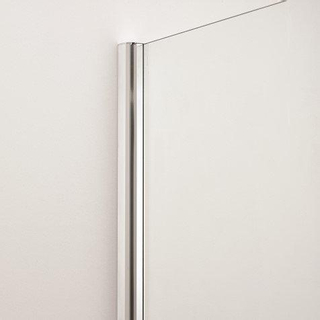 Crosswater Kai Pare-baignoire 70x138cm en 1 partie pivotante avec verre de sécurité 6mm clair aluminium argenté