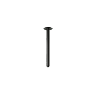 Hotbath Ace Plafondbuis - 30cm - rond - zwart geborsteld PVD