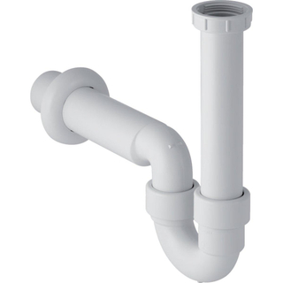 Geberit siphon plastique 50mm pour lavabo et évier blanc