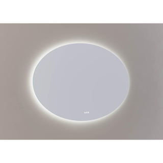 Thebalux Spiegel M12 - ovale horizontale - équipée de LED indirecte tout autour - fonction dimmable - changement de couleur - chauffage miroir - mémoire - commande tactile