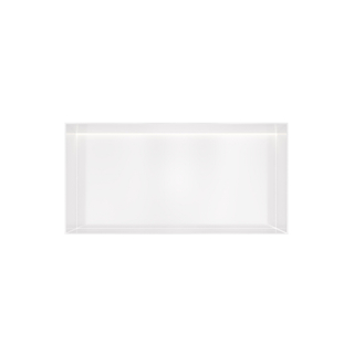 Hotbath &MORE Inbouwbox of inbouwnis - 30x60x10 - frameless + LED - Mat wit