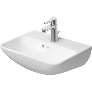 Duravit Me by starck fontein 450x155x320mm zonder kraangat met overloop wit