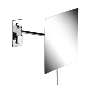 Geesa Mirror Scheerspiegel 1 arm 3x vergrotend 150x225 mm Chroom
