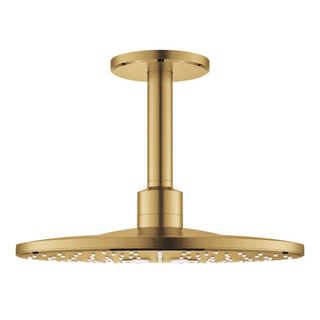 GROHE Rainshower SmartActive 310 Hoofddouche - 31cm - 2 straalsoorten - plafondarm 14.2cm - geborsteld cool sunrise